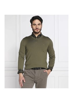 BOSS Wełniany sweter Baram-L | Regular Fit ze sklepu Gomez Fashion Store w kategorii Swetry męskie - zdjęcie 162991489