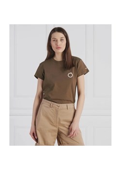 Trussardi T-shirt | Regular Fit ze sklepu Gomez Fashion Store w kategorii Bluzki damskie - zdjęcie 162993847