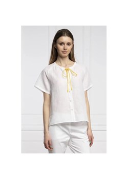 MAX&Co. Lniana bluzka DIFFUSO | Regular Fit ze sklepu Gomez Fashion Store w kategorii Bluzki damskie - zdjęcie 162999129