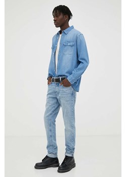 G-Star Raw jeansy męskie kolor niebieski ze sklepu ANSWEAR.com w kategorii Jeansy męskie - zdjęcie 163349905