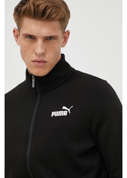 Puma bluza męska kolor czarny melanżowa ze sklepu ANSWEAR.com w kategorii Bluzy męskie - zdjęcie 163353517