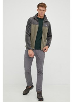 Columbia bluza Steens Mountain męska kolor szary wzorzysta 1476671 ze sklepu ANSWEAR.com w kategorii Bluzy męskie - zdjęcie 163353567