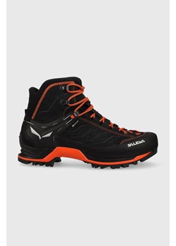 Salewa buty Mountain Trainer Mid GTX męskie kolor czarny ze sklepu ANSWEAR.com w kategorii Buty trekkingowe męskie - zdjęcie 163354676