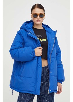 Résumé kurtka damska kolor niebieski zimowa ze sklepu ANSWEAR.com w kategorii Kurtki damskie - zdjęcie 163369819