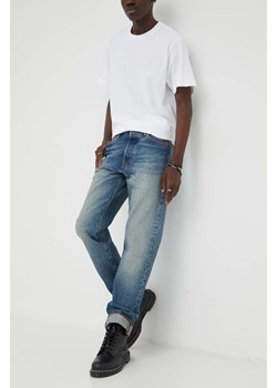 Levi&apos;s jeansy 501 54 męskie kolor niebieski ze sklepu ANSWEAR.com w kategorii Jeansy męskie - zdjęcie 163376357