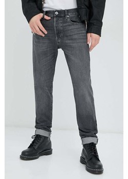 G-Star Raw jeansy męskie kolor szary ze sklepu ANSWEAR.com w kategorii Jeansy męskie - zdjęcie 163406909