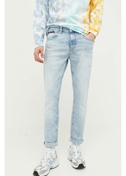 Tommy Jeans jeansy Austin męskie kolor niebieski ze sklepu ANSWEAR.com w kategorii Jeansy męskie - zdjęcie 163407276