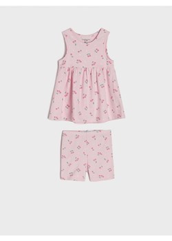 Sinsay - Komplet niemowlęcy - różowy ze sklepu Sinsay w kategorii Komplety niemowlęce - zdjęcie 163422378