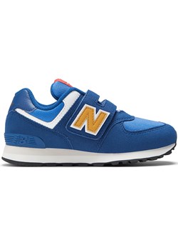 Buty dziecięce New Balance PV574HBG – niebieskie ze sklepu New Balance Poland w kategorii Buty sportowe dziecięce - zdjęcie 163426195