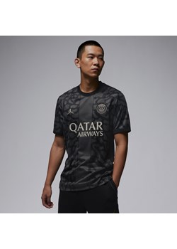 Męska koszulka piłkarska Jordan Dri-FIT Paris Saint-Germain Stadium 2023/24 (wersja trzecia) - Szary ze sklepu Nike poland w kategorii T-shirty męskie - zdjęcie 163429077