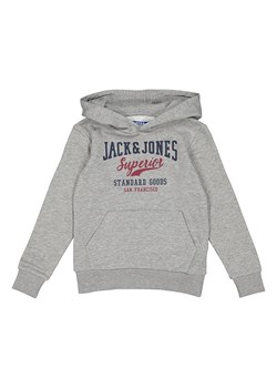 JACK &amp; JONES Junior Bluza &quot;Logo&quot; w kolorze szarym ze sklepu Limango Polska w kategorii Bluzy chłopięce - zdjęcie 163430226