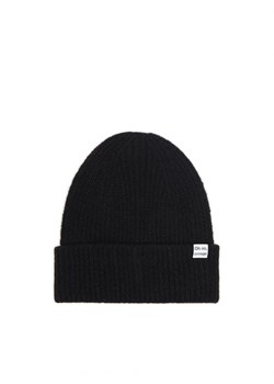 Cropp - Czarna czapka beanie - czarny ze sklepu Cropp w kategorii Czapki zimowe damskie - zdjęcie 163434486