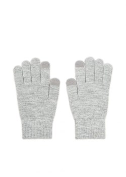 Cropp - Szare rękawiczki - jasny szary ze sklepu Cropp w kategorii Rękawiczki damskie - zdjęcie 163444015