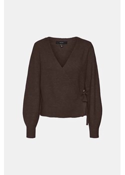 VERO MODA Sweter - Brązowy - Kobieta - L (L) ze sklepu Halfprice w kategorii Swetry damskie - zdjęcie 163453906