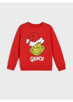 Sinsay - Bluza Grinch - czerwony ze sklepu Sinsay w kategorii Bluzy chłopięce - zdjęcie 163456779