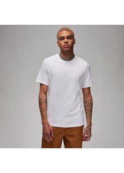 Męski T-shirt z krótkim rękawem Jordan - Biel ze sklepu Nike poland w kategorii T-shirty męskie - zdjęcie 163460085