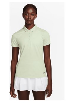 Damska koszulka polo do golfa Nike Dri-FIT Victory - Zieleń ze sklepu Nike poland w kategorii Bluzki damskie - zdjęcie 163460149
