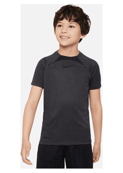 Koszulka piłkarska dla dużych dzieci Nike Dri-FIT Academy - Czerń ze sklepu Nike poland w kategorii T-shirty chłopięce - zdjęcie 163460446