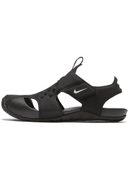 Klapki dla małych dzieci Nike Sunray Protect 2 - Czerń ze sklepu Nike poland w kategorii Sandały dziecięce - zdjęcie 163460599