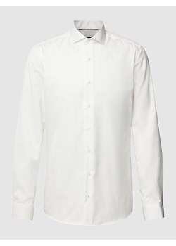Koszula biznesowa o kroju slim fit z kołnierzykiem typu cutaway ze sklepu Peek&Cloppenburg  w kategorii Koszule męskie - zdjęcie 163463156
