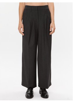 Birgitte Herskind Spodnie materiałowe Lotus 4928958 Szary Relaxed Fit ze sklepu MODIVO w kategorii Spodnie damskie - zdjęcie 163465557