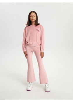 Sinsay - Komplet: bluza i spodnie - różowy ze sklepu Sinsay w kategorii Komplety dziewczęce - zdjęcie 163468267