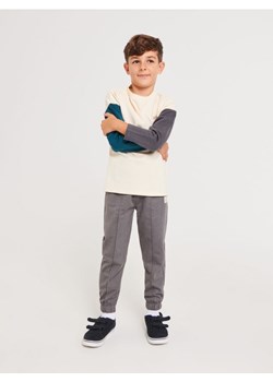 Sinsay - Spodnie dresowe jogger - szary ze sklepu Sinsay w kategorii Spodnie chłopięce - zdjęcie 163468285