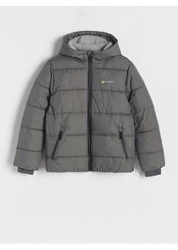 Reserved - Pikowana kurtka z ociepleniem - ciemnoszary ze sklepu Reserved w kategorii Kurtki chłopięce - zdjęcie 163469447