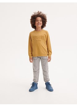 Reserved - Dresowe spodnie jogger - jasnoszary ze sklepu Reserved w kategorii Spodnie chłopięce - zdjęcie 163469816