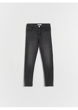 Reserved - Jeansy skinny super soft - czarny ze sklepu Reserved w kategorii Spodnie dziewczęce - zdjęcie 163470899