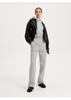Reserved - Spodnie dresowe - jasnoszary ze sklepu Reserved w kategorii Spodnie damskie - zdjęcie 163472416