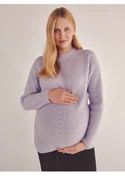 Reserved - Gładki sweter - lawendowy ze sklepu Reserved w kategorii Swetry ciążowe - zdjęcie 163474618