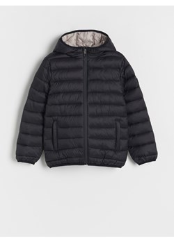 Reserved - Pikowana kurtka z kapturem - czarny ze sklepu Reserved w kategorii Kurtki chłopięce - zdjęcie 163477238