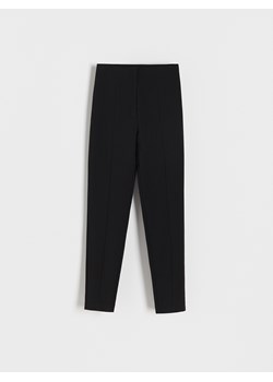 Reserved - Dopasowane spodnie - czarny ze sklepu Reserved w kategorii Spodnie damskie - zdjęcie 163479525