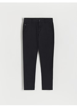 Reserved - Spodnie chino slim fit - czarny ze sklepu Reserved w kategorii Spodnie męskie - zdjęcie 163480475