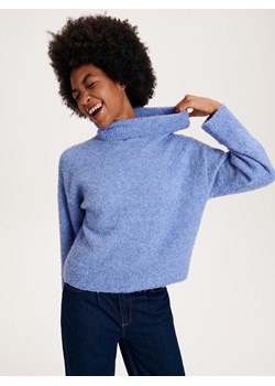 Reserved - Sweter z golfem - jasnoniebieski ze sklepu Reserved w kategorii Swetry damskie - zdjęcie 163480548