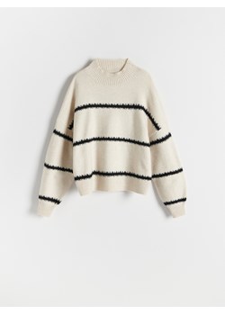 Reserved - Sweter w paski - wielobarwny ze sklepu Reserved w kategorii Swetry damskie - zdjęcie 163480806