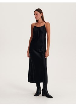 Reserved - Sukienka z jedwabiu - czarny ze sklepu Reserved w kategorii Sukienki - zdjęcie 163481428