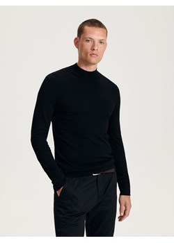 Reserved - Wiskozowy półgolf - czarny ze sklepu Reserved w kategorii Swetry męskie - zdjęcie 163486455