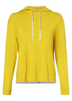 Marc Cain Sports Damska bluza z kapturem z dodatkiem kaszmiru Kobiety Wełna żółty jednolity ze sklepu vangraaf w kategorii Bluzy damskie - zdjęcie 163504688
