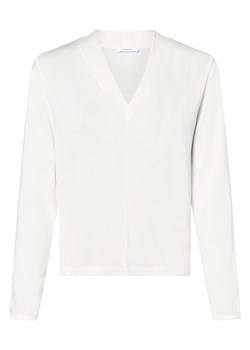 Opus Damska koszulka z długim rękawem Kobiety wiskoza biały jednolity ze sklepu vangraaf w kategorii Bluzki damskie - zdjęcie 163504748