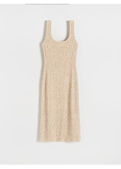 Reserved - Sukienka z EcoVero™ - beżowy ze sklepu Reserved w kategorii Sukienki - zdjęcie 163506159