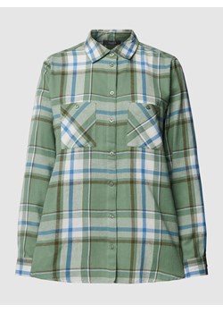 Bluzka flanelowa z kieszeniami na piersi ze sklepu Peek&Cloppenburg  w kategorii Koszule damskie - zdjęcie 163510285