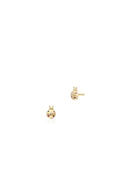 Kolczyki złote biedronki ZIH/KC225 ze sklepu W.KRUK w kategorii Biżuteria i zegarki dziecięce - zdjęcie 163514679