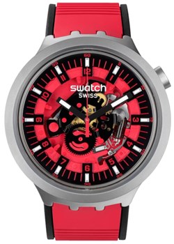 ZEGAREK SWATCH RED JUICY USW/774 ze sklepu W.KRUK w kategorii Zegarki - zdjęcie 163521679