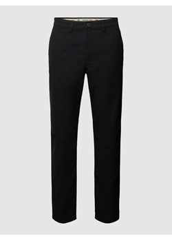 Spodnie materiałowe o kroju slim fit z lekko fakturowanym wzorem model ‘MILES’ ze sklepu Peek&Cloppenburg  w kategorii Spodnie męskie - zdjęcie 163536068