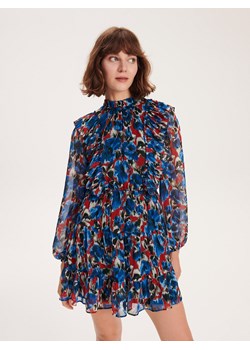 Reserved - Wzorzysta sukienka mini - wielobarwny ze sklepu Reserved w kategorii Sukienki - zdjęcie 163538007