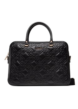 Torebka Liu Jo Briefcase NF2229 E0777 Nero 22222 ze sklepu eobuwie.pl w kategorii Torby Shopper bag - zdjęcie 163541387