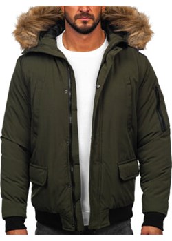 Kurtka męska zimowa khaki Denley 2019A ze sklepu Denley w kategorii Kurtki męskie - zdjęcie 163542827