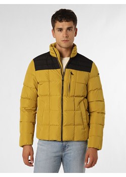 GEOX Męska kurtka funkcyjna Mężczyźni żółty jednolity ze sklepu vangraaf w kategorii Kurtki męskie - zdjęcie 163543239